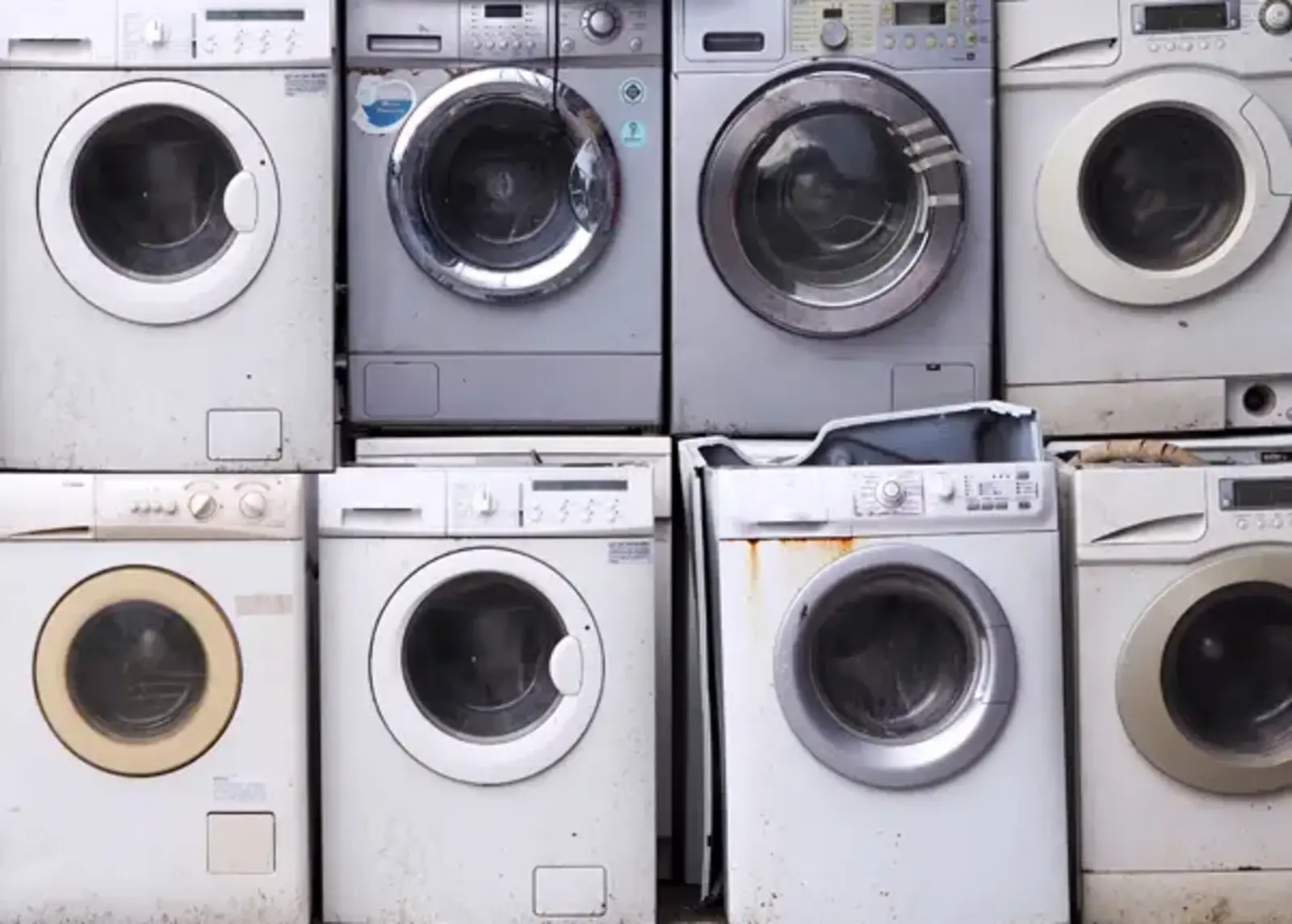 Discarded stoves and ovens