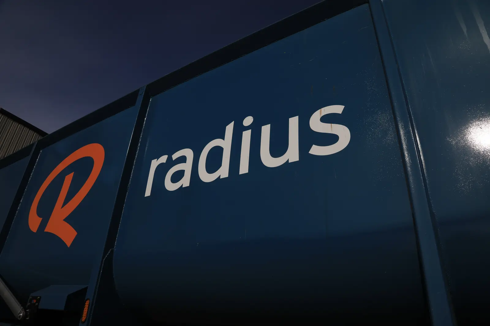 Radius recycling Scrap metal containers