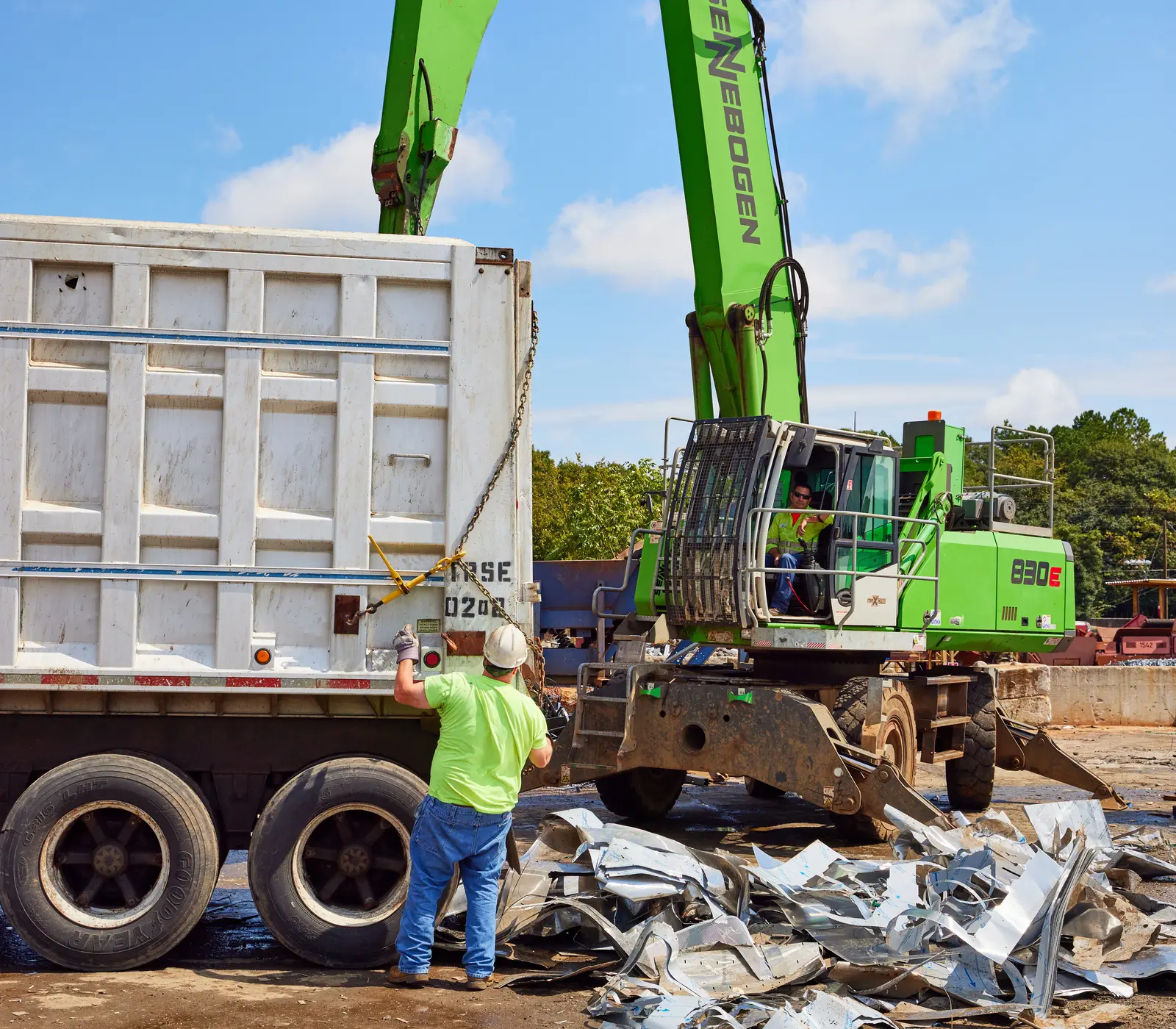 On-site bin and container service